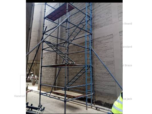 Quickstage scaffolding